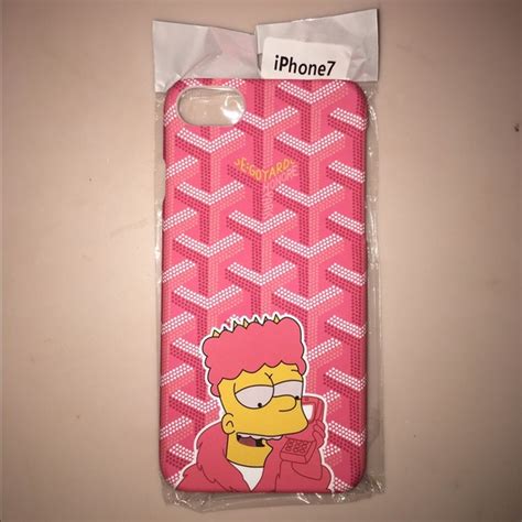 bart simpson goyard case|Goyard Iphone 7 Bart Simpson Phone Case .